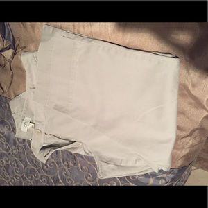 LOFT Beige Crop Pants